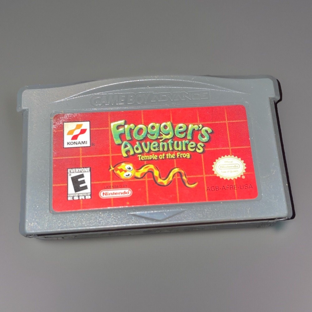 Frogger's Adventures: Temple of the Frog Nintendo Game Boy Advance Saves‎